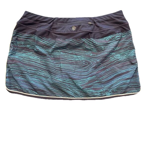 Athleta Ramp It Up Skort/Skirt Size 12 Running Tennis Golf Gym Under Shorts - Picture 3 of 8